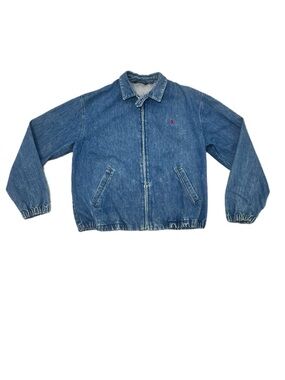 Vintage Polo Ralph Lauren Denim Zip Jacket